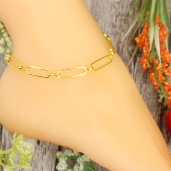 "Dainty Anklet for Women – Elegant Everyday Jewelry & Perfect Gift | MLCRC1781 - Picture 10 of 10